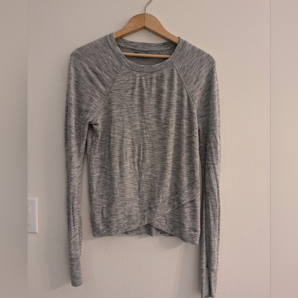 Athleta gray sweater size XS